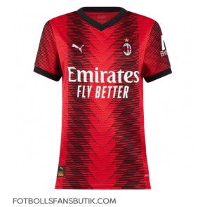 AC Milan Replika Hemmatröja Damer 2023-24 Kortärmad